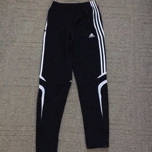 ADIDAS Black 3 Stripe Sweatpants